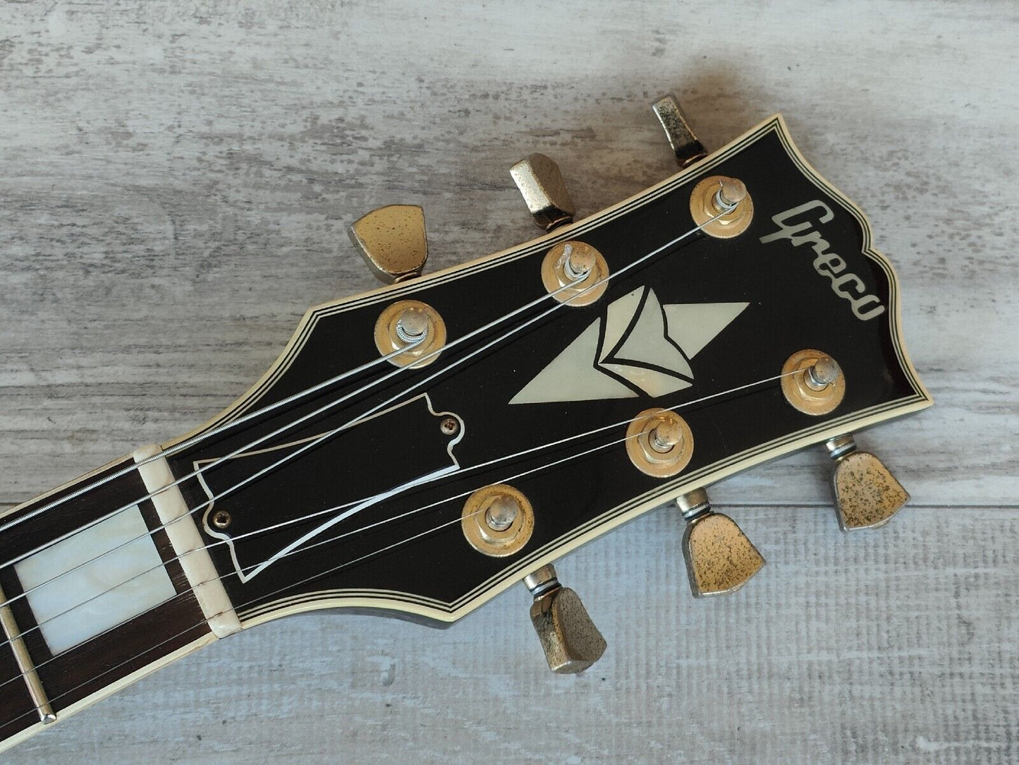 1987 Greco Japan EGC68-50 Les Paul Custom (Ebony)