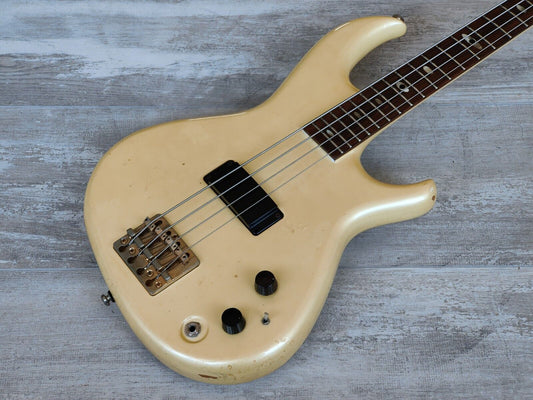 1984 Aria Pro II Japan SB Elite-I Electric Bass (Pearl White)