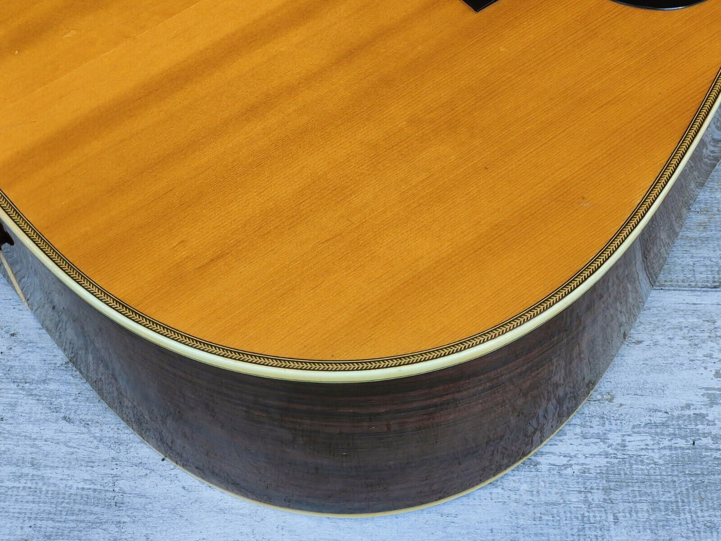 1980's Event (By Matsumoto Japan) Dreadnought Acoustic Guitar (Natural)