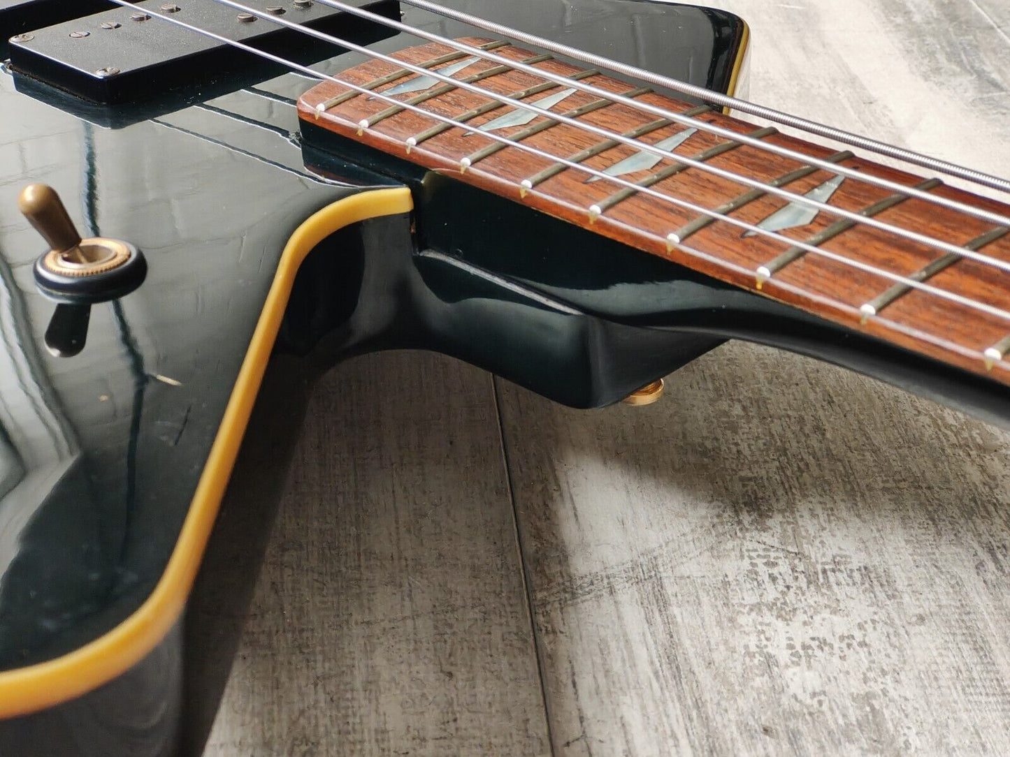 1984 Ibanez Japan DT-870 Destroyer II Vintage Bass (Black)