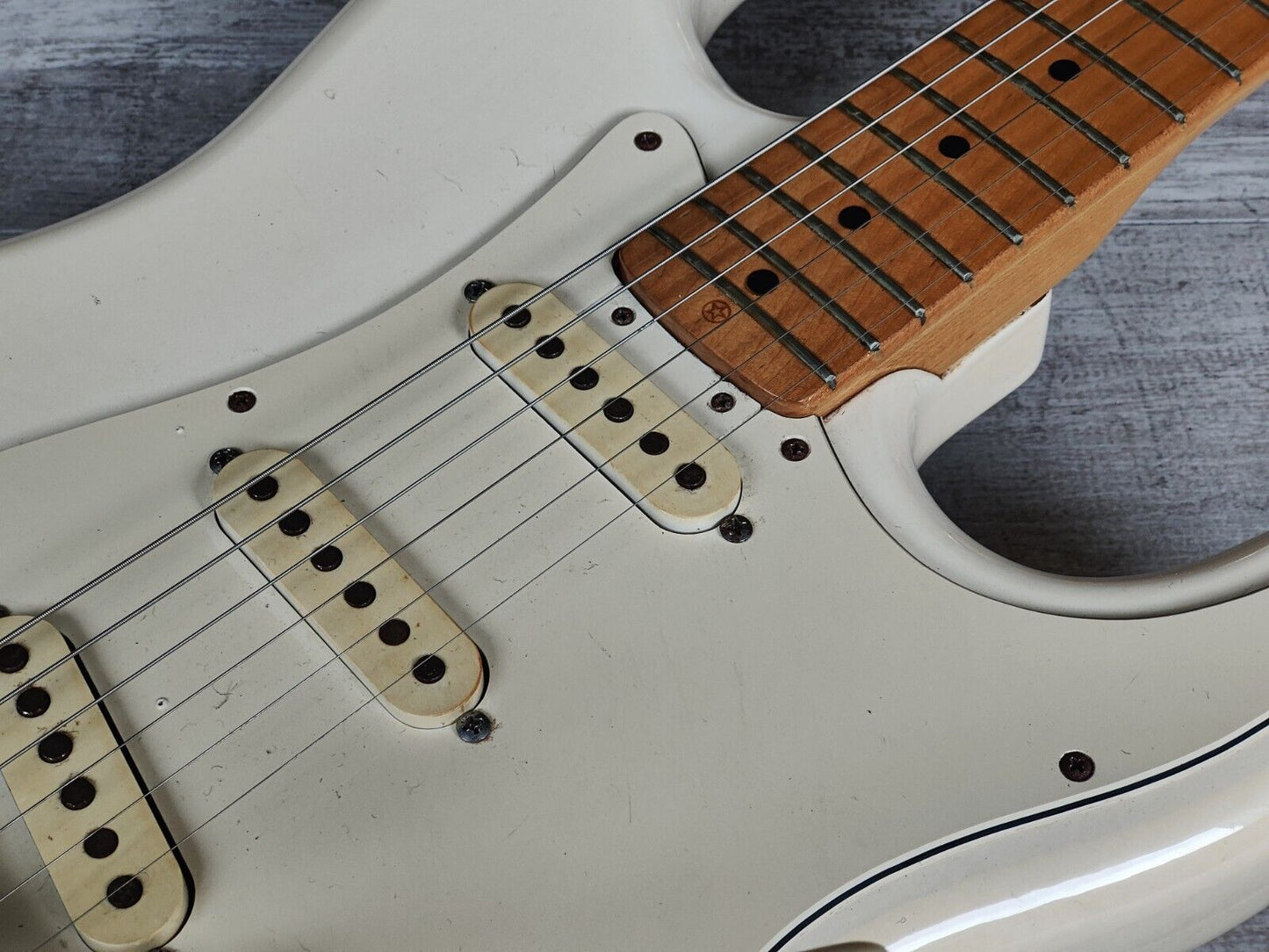 1974 Greco Japan SE-500 Vintage Stratocaster (Aged White)