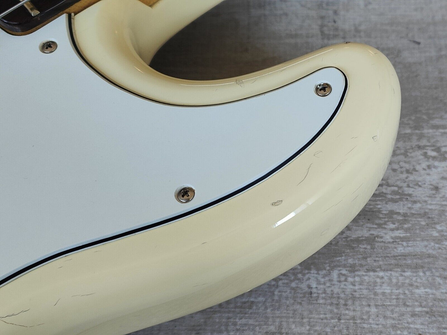 1977 Greco Japan PB420W Mercury Precision Bass (Vintage White)