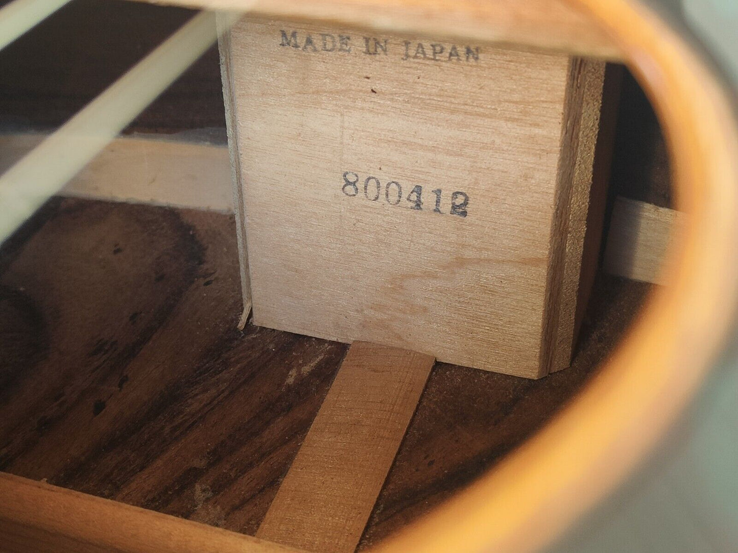 1980 Morris WD-35 Dove Japanese Vintage Acoustic Guitar (Natural)