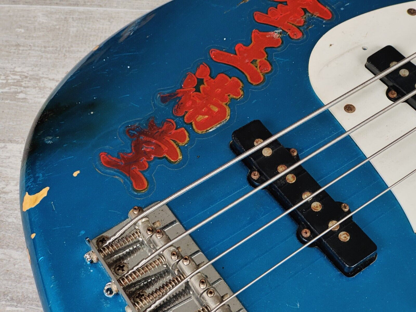 1993 Fender Japan Jazz Bass Standard (Lake Placid Blue)