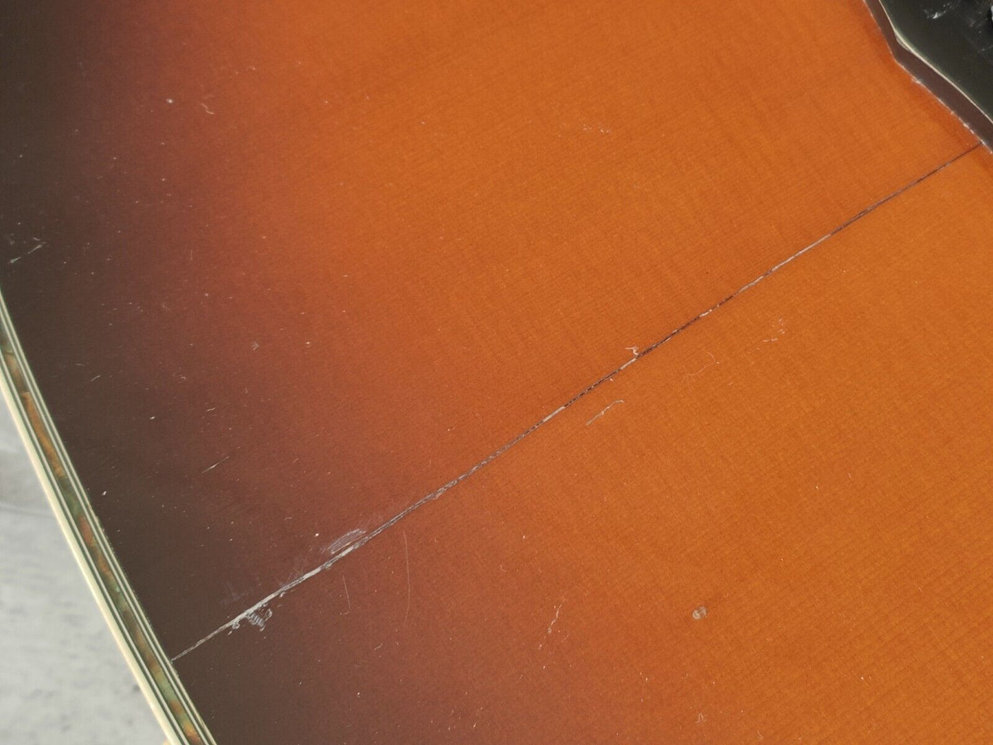 1980's Morris MF-601 Japanese Vintage Acoustic Guitar (Brown Sunburst)