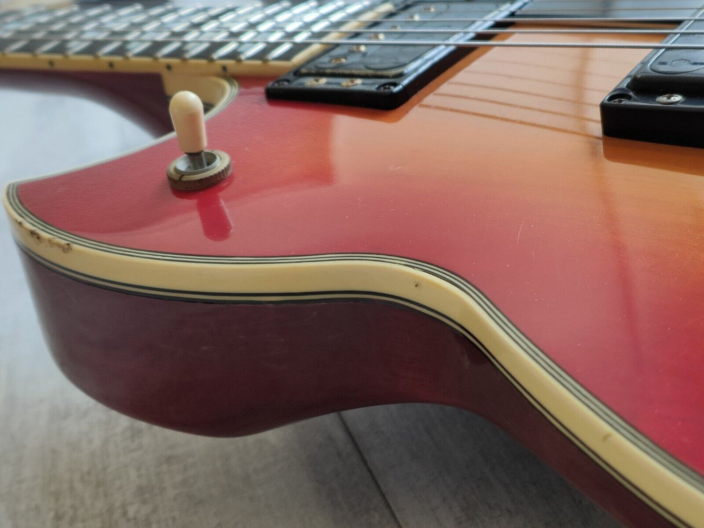 1979 Yamaha Japan SG-2000 Neckthrough Double Cutaway (Cherry Sunburst)