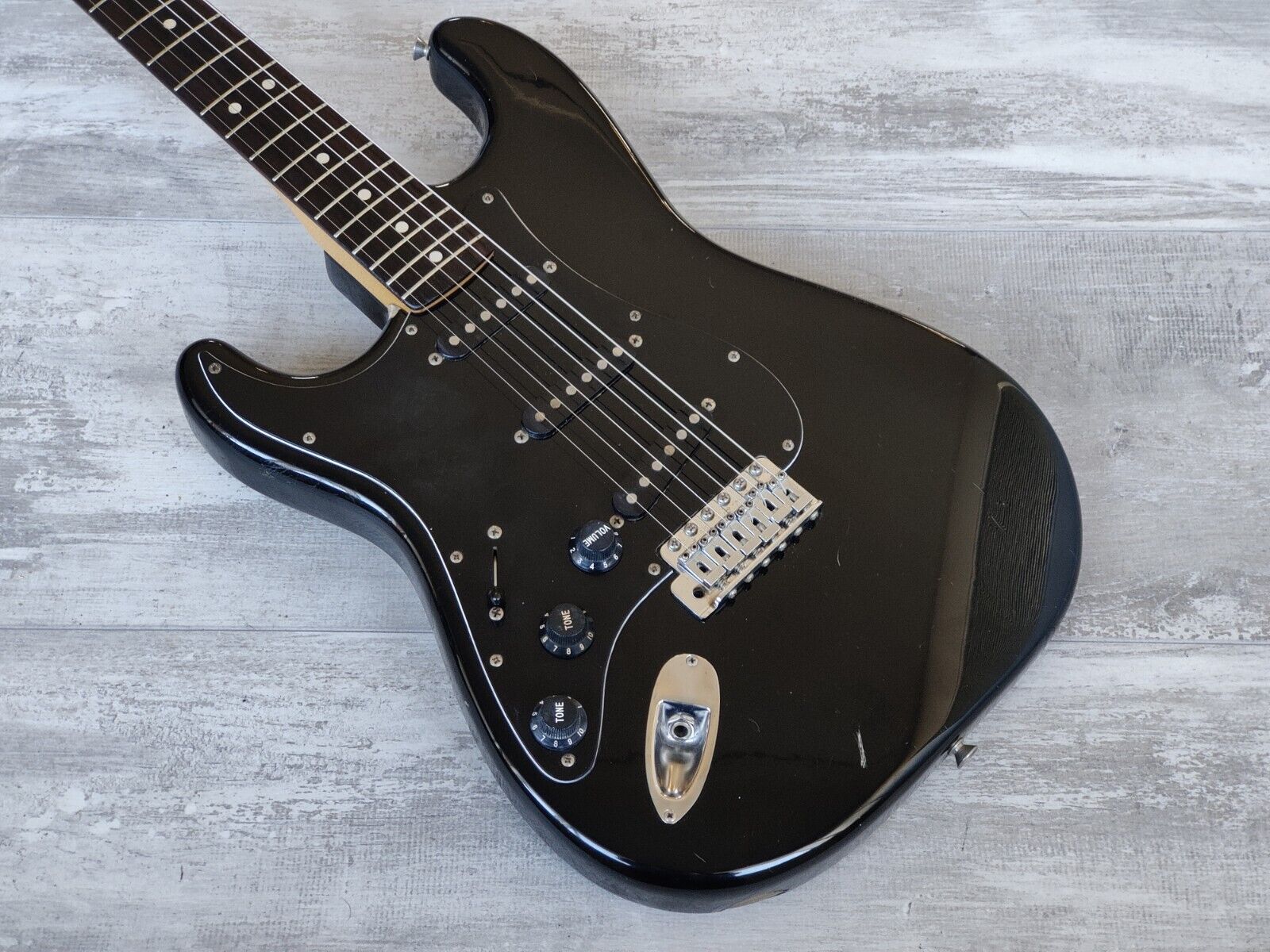 1986 Fender Japan ST72-55 LH Left Handed '72 Reissue Stratocaster (Bla ...