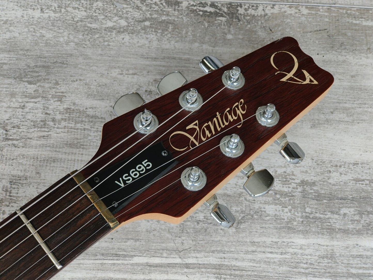 1983 Vantage Japan VS695 Double Cutaway (Brown)