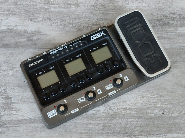 ZOOM G3X Guitar Multi Effects Pedal – Cool Old Guitars