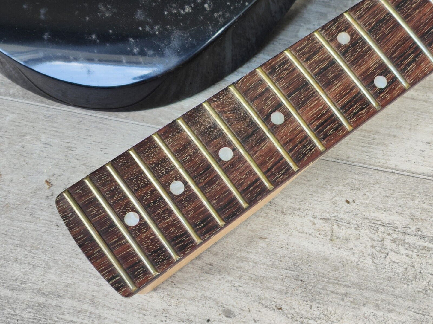 1990's Kramer Japan (by Tokai) LH Left Handed NOS Superstrat Body/Neck (Black)