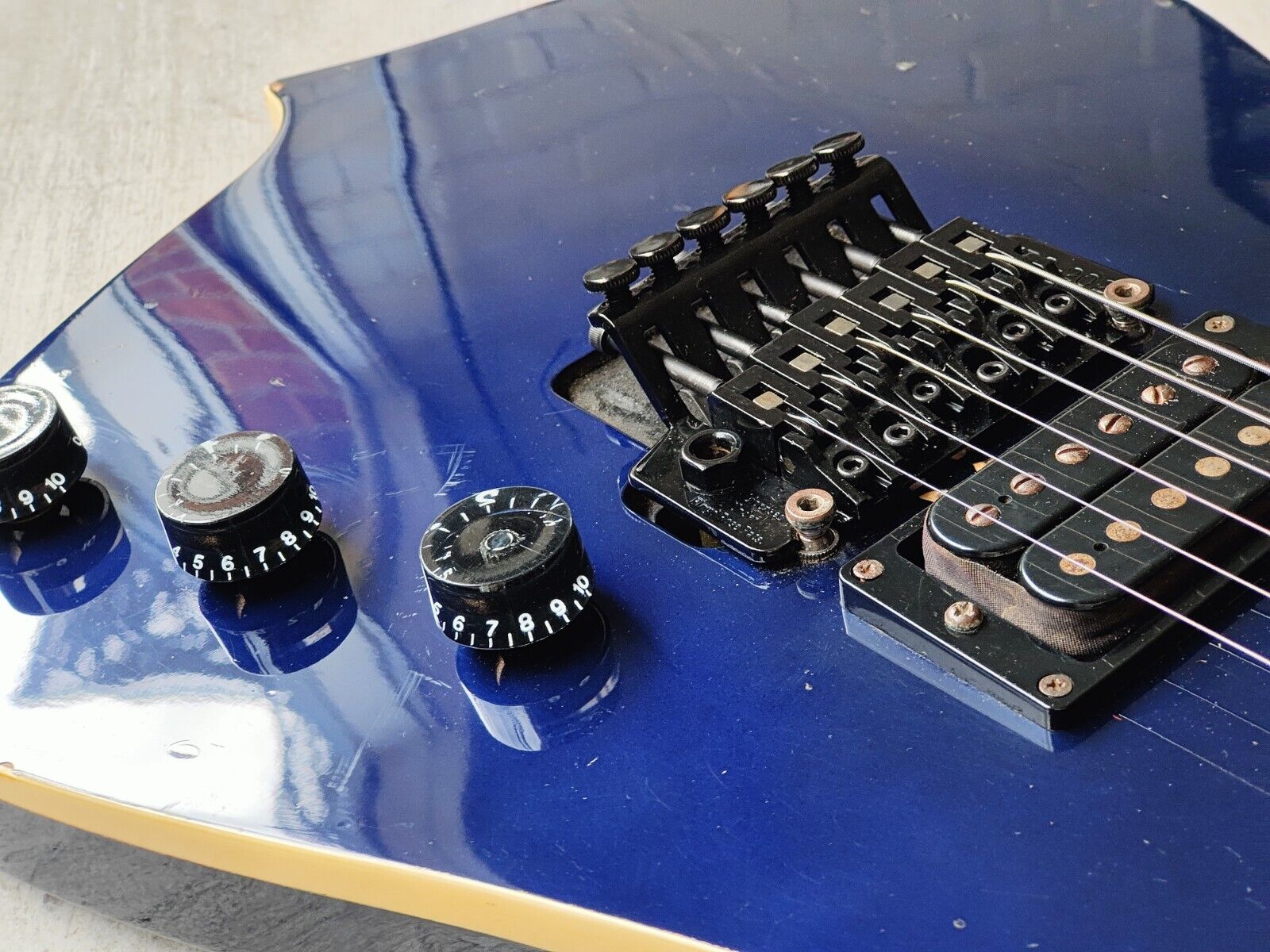 1997 Greco Japan MS-700 Mirage/Iceman (Blue) – Cool Old Guitars