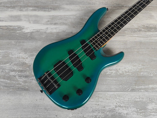 1991 Yamaha RBX Super Medium Series Bass (Green/Blue Burst)