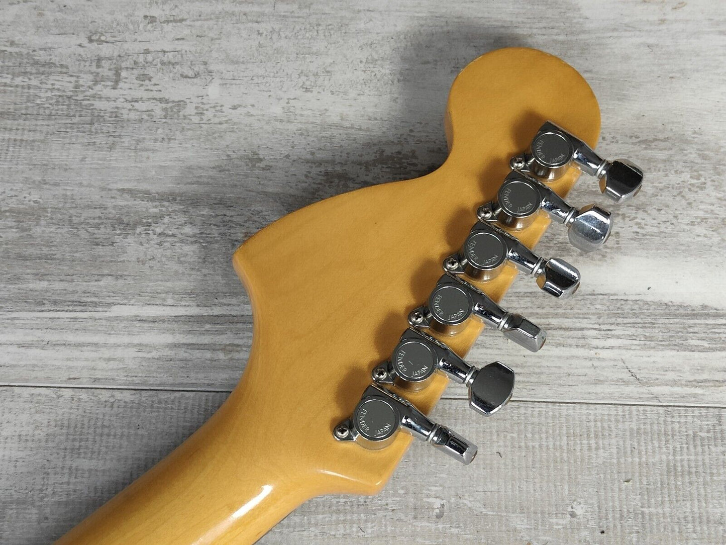 1987 Fender Japan ST72-65 Blackmore Scalloped Stratocaster (Aged Olympic White)