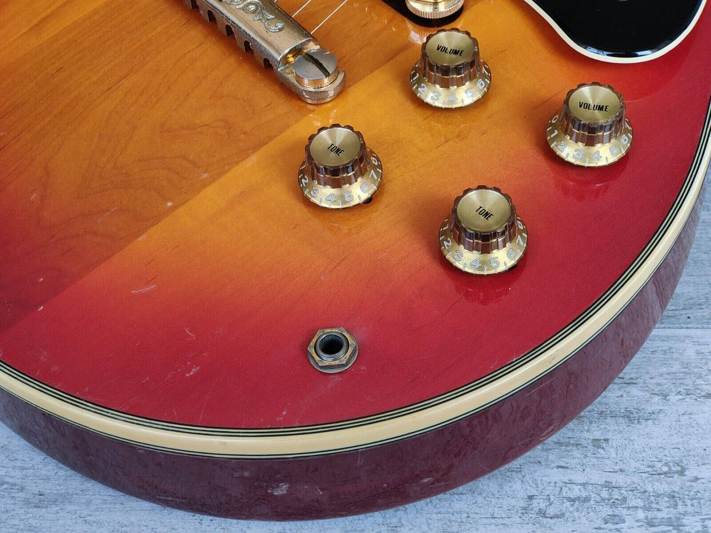 1979 Yamaha Japan SG-2000 Neckthrough Double Cutaway (Cherry Sunburst)