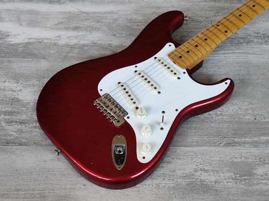 1983 Fender Japan JV Series '57 Vintage Stratocaster (Red) w/USA Pickups