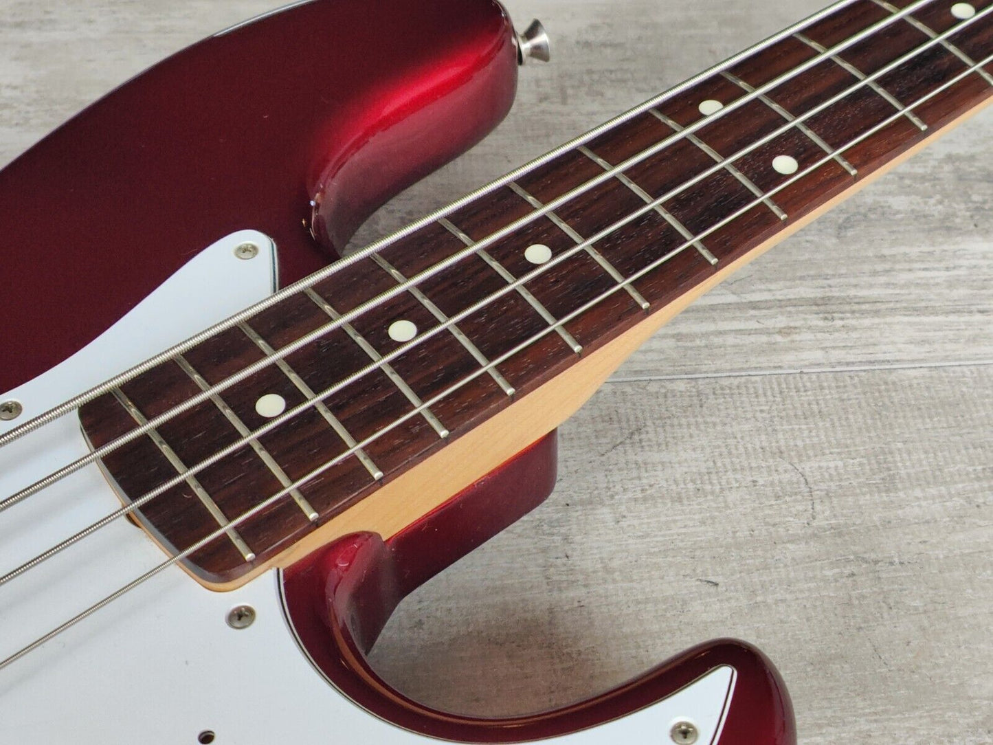 2007 Fender Japan Jazz Bass Standard (Candy Apple Red)