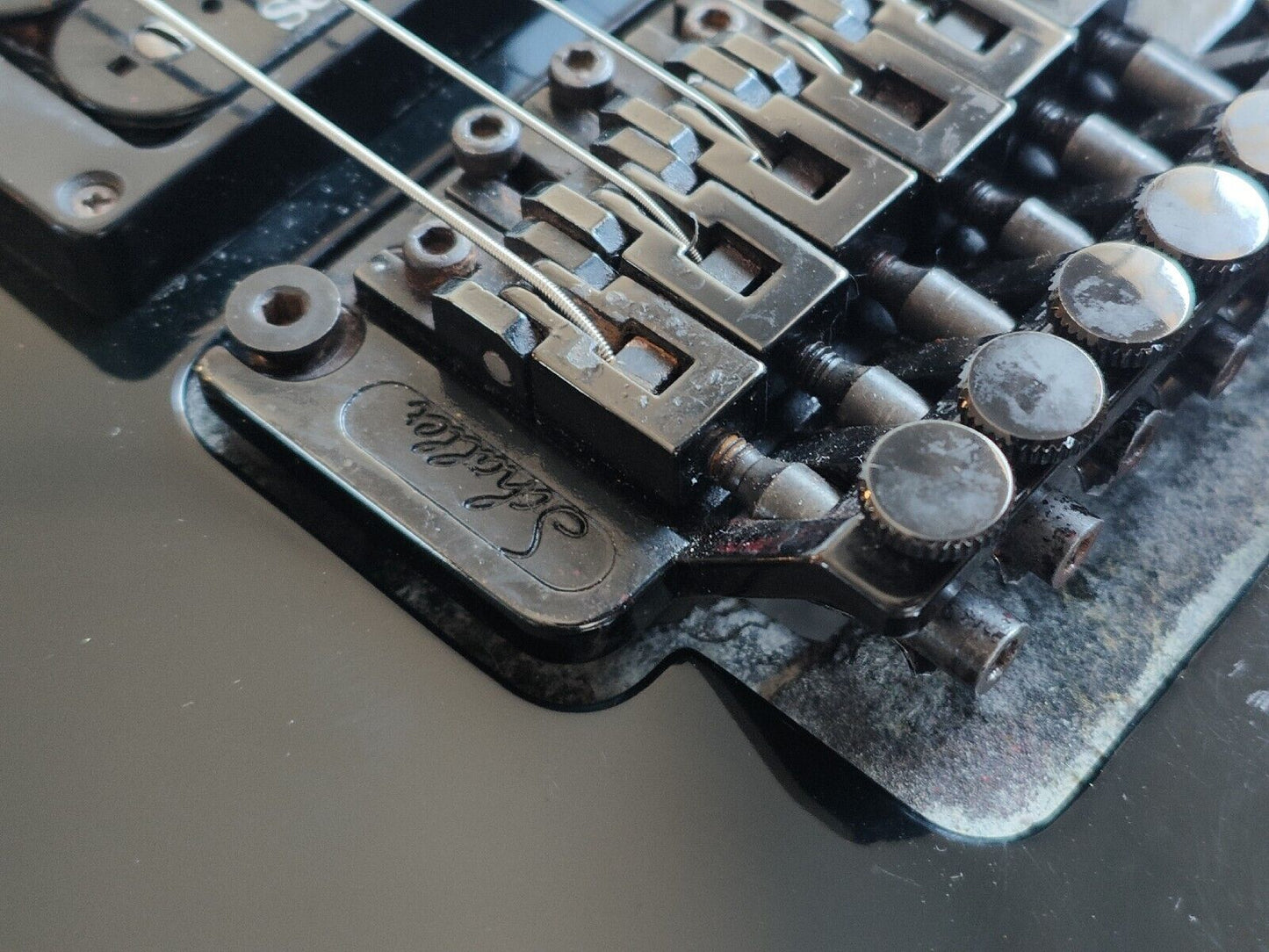 2004 Jackson Stars Japan RR-J2 Rhoads Neckthru Flying V w/Schaller (Black)