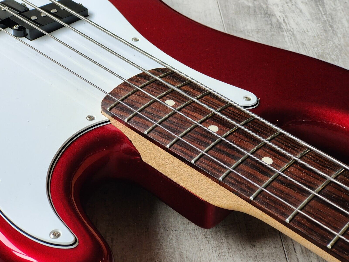 2007 Fender Japan PB-STD Standard Precision Bass (Candy Apple Red)