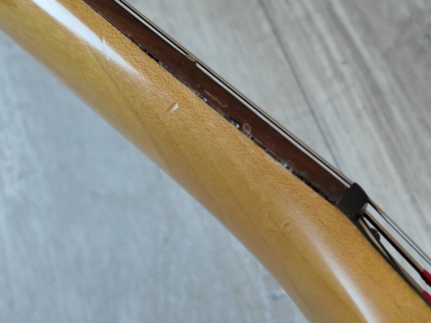 1985 Charvel Jackson Japan Model 2B PJ Bass (Red)