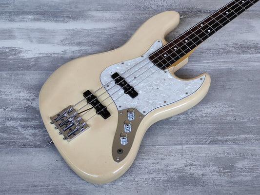 1999 Fender Japan (by Tokai) JB62-58 '62 Reissue Jazz Bass (Vintage White)