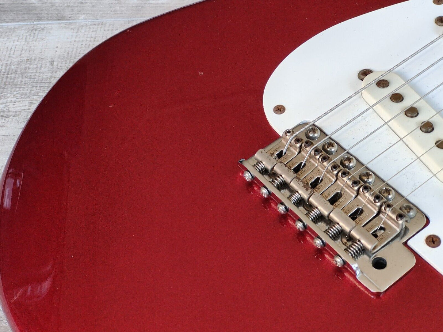 1983 Fender Japan JV Series '57 Vintage Stratocaster (Red) w/USA Pickups