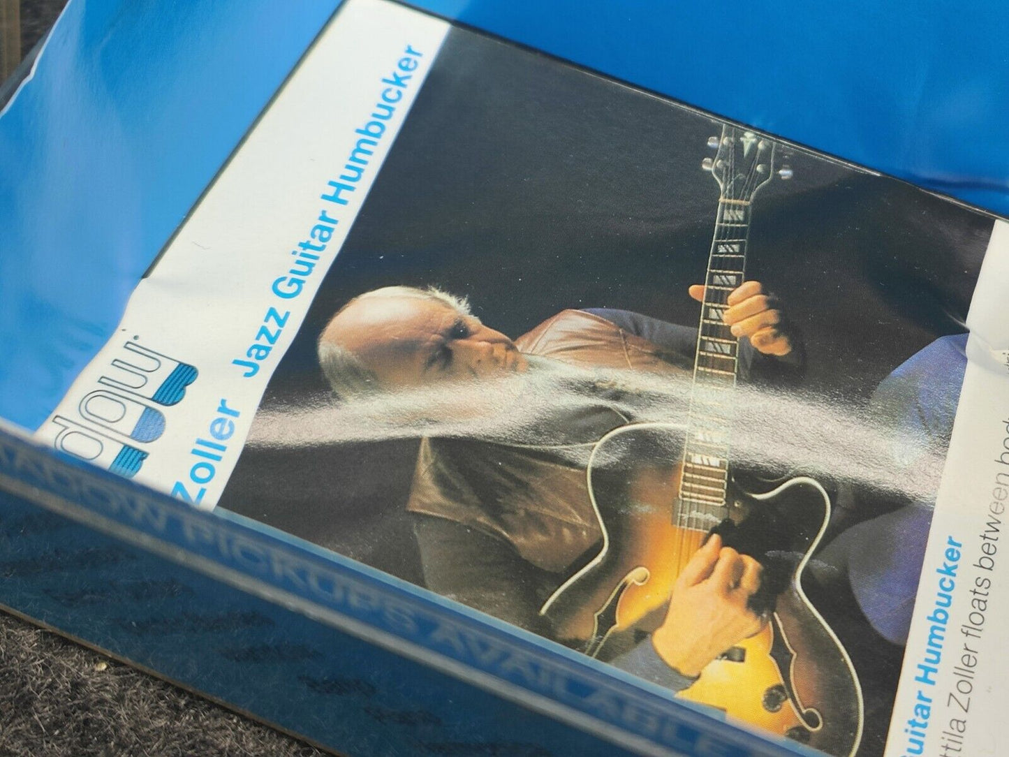 1970's Shadow Germany 681 "Dopester" NOS Covered Humbucker (Black)