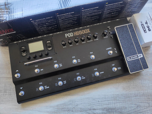 Line 6 POD HD500X Multi Effects Processor Pedal