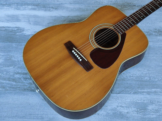 1973 Yamaha FG-240 Japanese Green Label Acoustic Guitar (Natural)