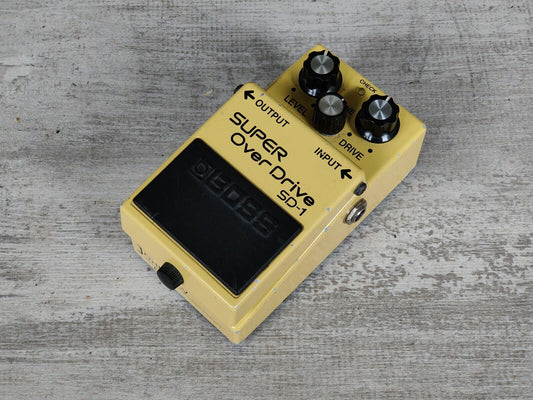 Boss SD-1 Overdrive Effects Pedal (John Kav Modified)