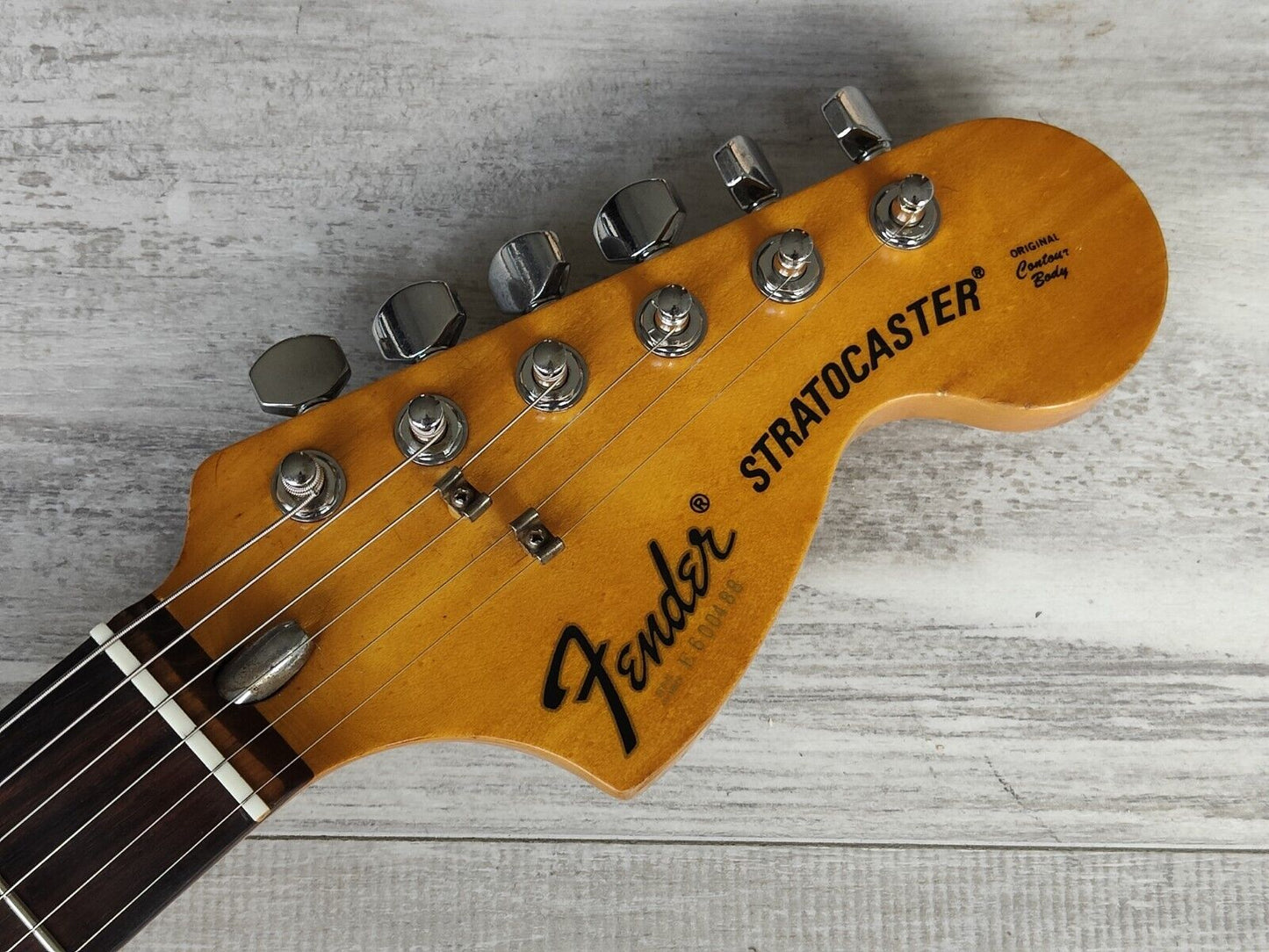 1985 Fender Japan ST72-65 Blackmore Scalloped Stratocaster (Aged Olympic White)