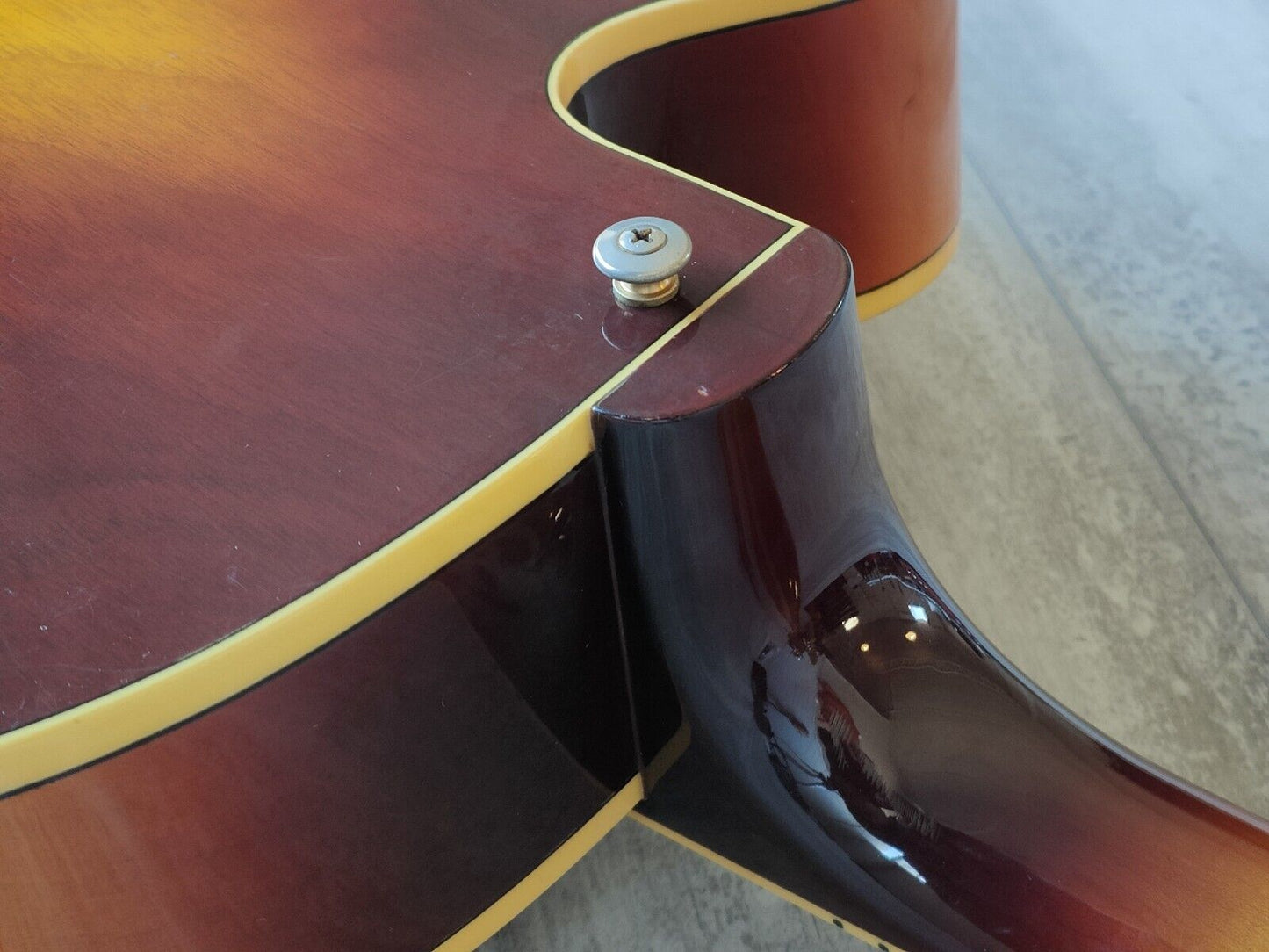 1980 Yamaha Japan AE-1200 Hollowbody Jazz Electric Guitar (Antique Stain)