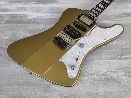 2001 Edwards (by ESP Japan) E-LH-100FB Firebird (Faded Shoreline Gold)