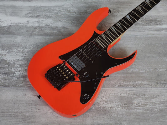 1980's Ibanez Japan RG-575 Reverse Headstock Superstrat (Five Alarm Red)