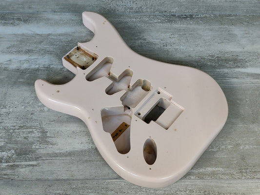 1990's Kramer Japan (by Tokai) LH Left Handed NOS Joker Superstrat Body (Pink)