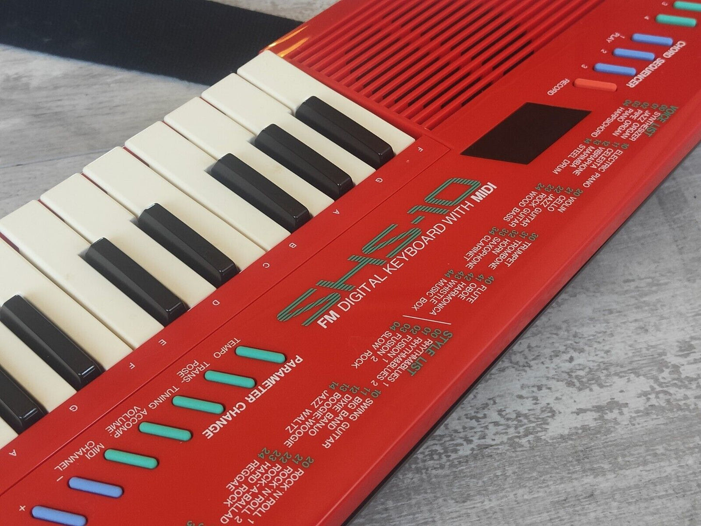 1980's Yamaha Japan SHS-10S Keytar ("Gui-Board") w/MIDI