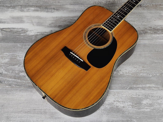 1980's Morris Japan W-40 Acoustic Guitar (Natural) W/Case