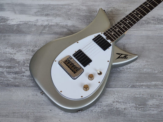 1983 Tokai Japan Talbo A-100D Blazing Fire Cast Aluminium Electric Guitar (Gold)