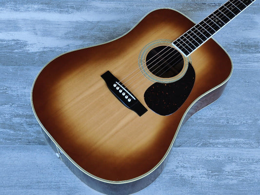 1980's Tokai Cat's Eyes CE-350 Japanese Vintage Acoustic Guitar (Sunburst)