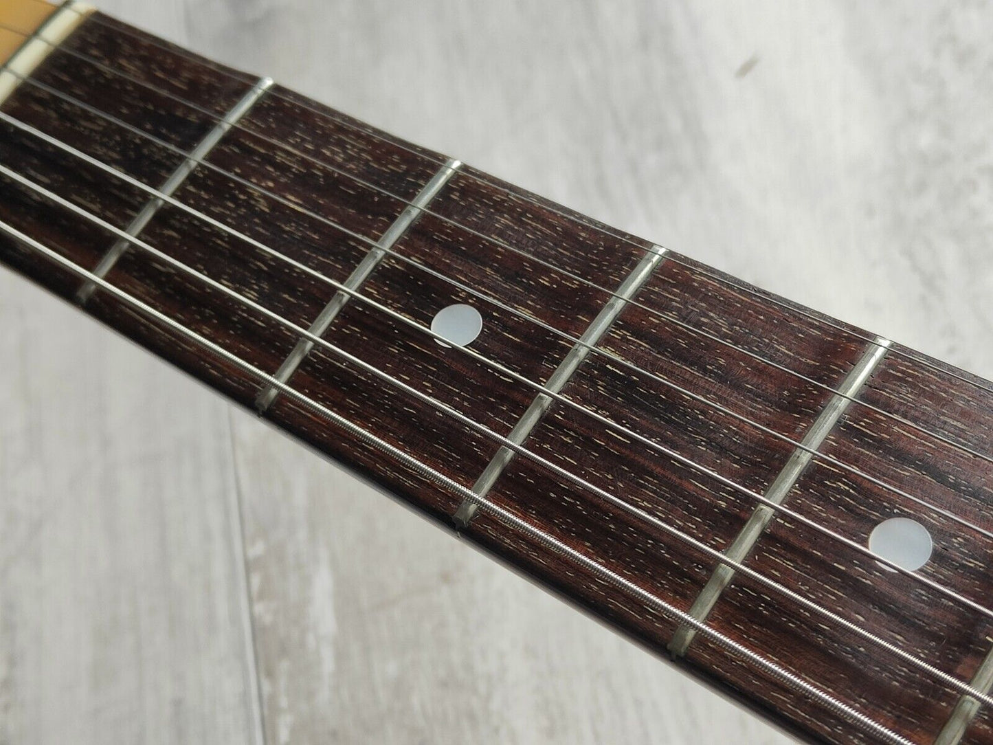 1987 Fender Japan ST72-65 Blackmore Scalloped Stratocaster (Aged Olympic White)