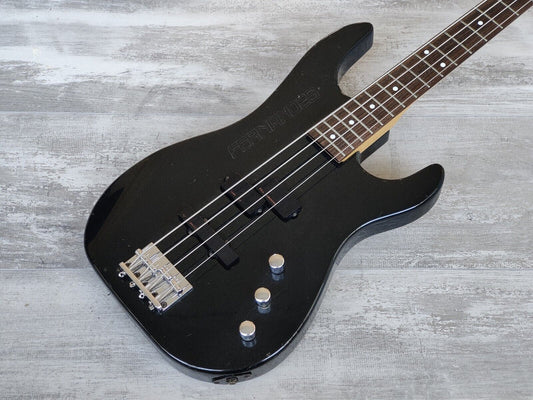 1990's Fernandes PJ-60 Electric Bass Guitar (Black)