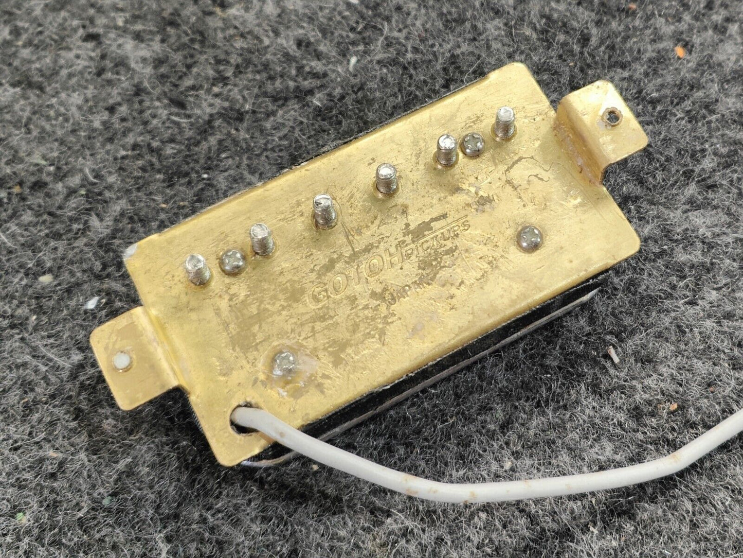 1990's Gotoh (Tokai) Japan NOS Uncovered Chrome PAF Humbuckers (Mirror)
