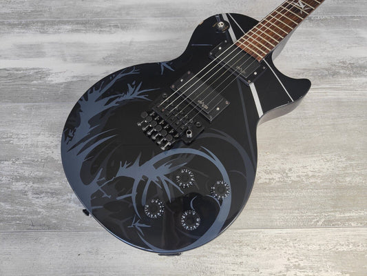 2008 Epiphone Limited Edition Custom Shop Les Paul w/Floyd Rose (Midnight Vine)