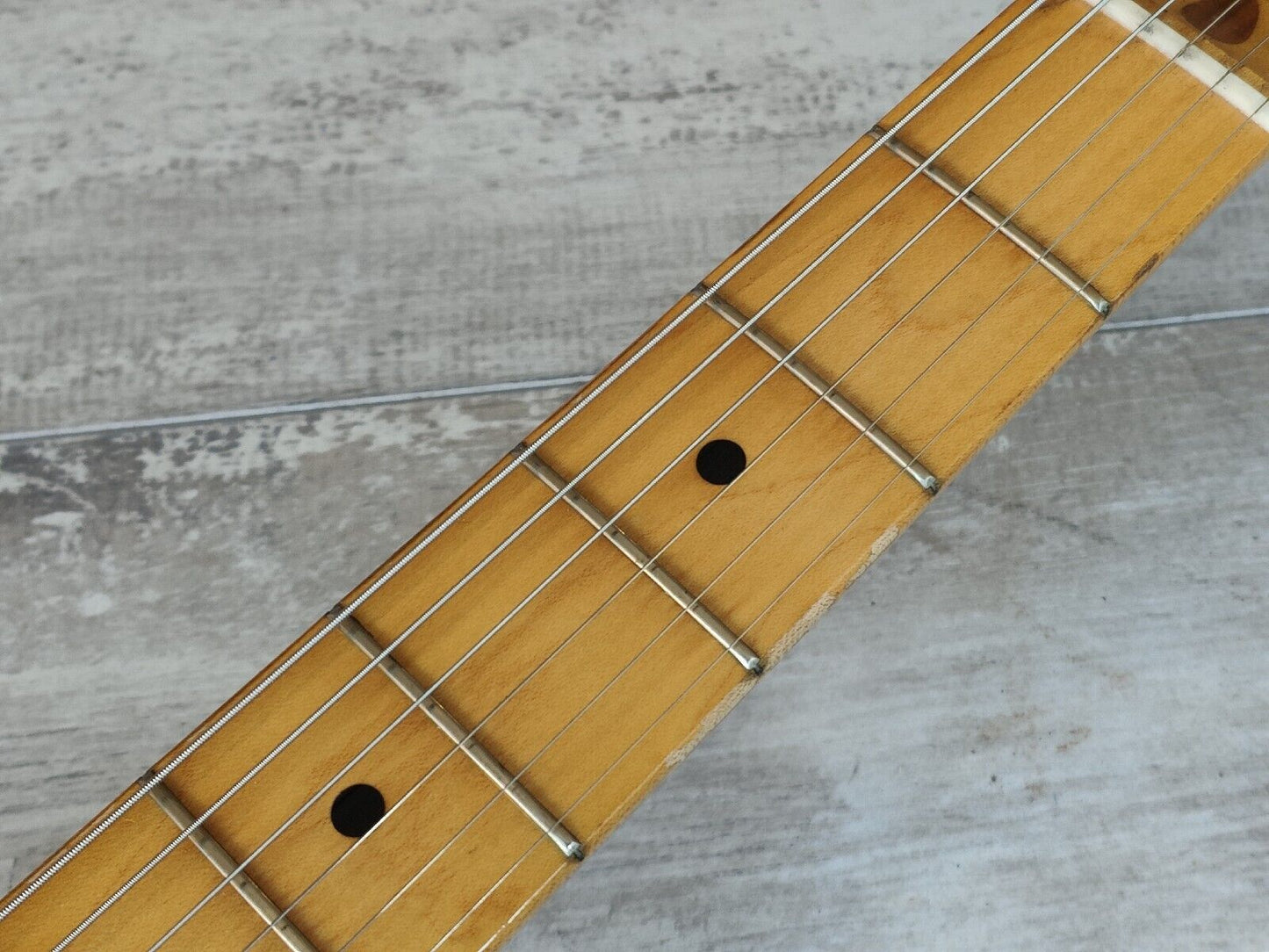 1983 Fender Japan JV Series '57 Vintage Stratocaster (Red) w/USA Pickups