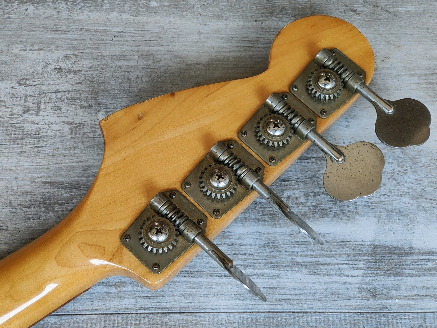 1977 Greco Japan PB420W Mercury Precision Bass (Vintage White)