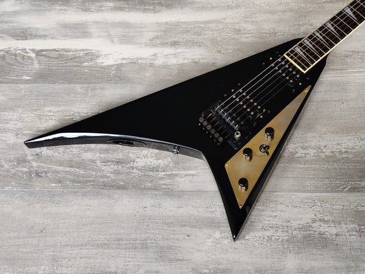 1987 Fernandes Japan JS-100 Rhoads Flying V (Black)