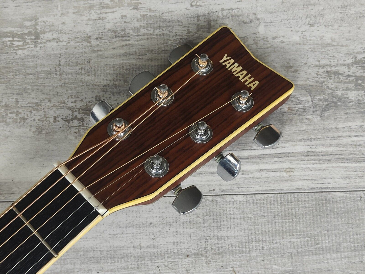 1981 Yamaha FG-350D Japanese Solid Top Dreadnought Acoustic Guitar (Natural)