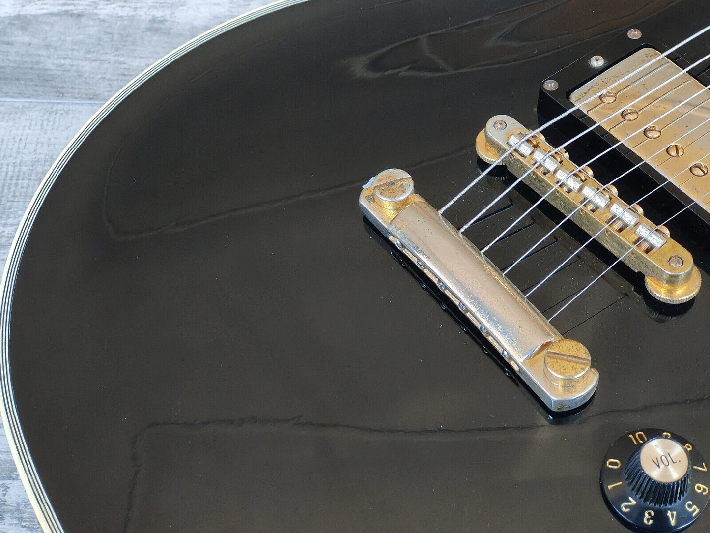 1987 Greco Japan EGC68-50 Les Paul Custom (Ebony)