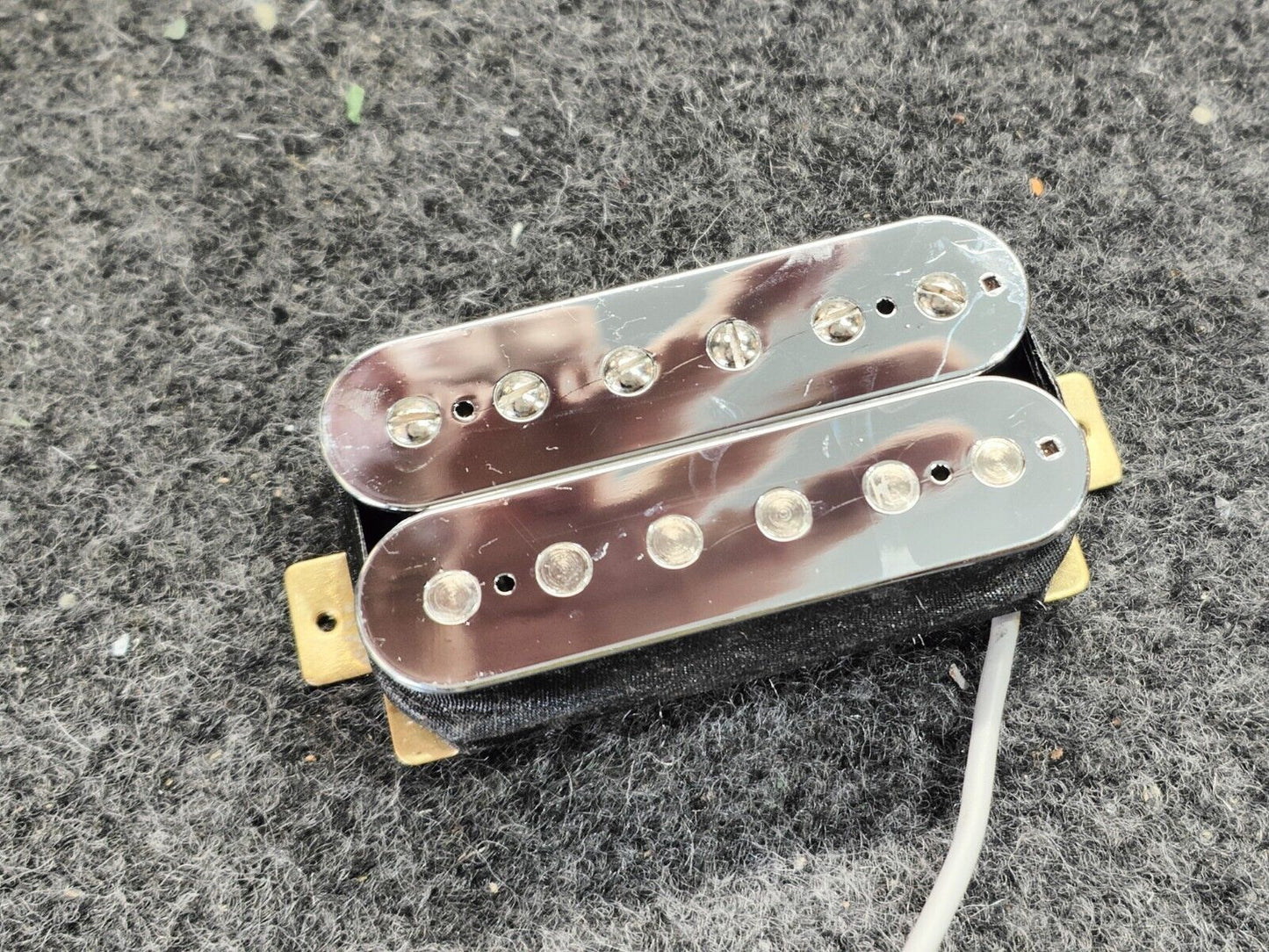 1990's Gotoh (Tokai) Japan NOS Uncovered Chrome PAF Humbuckers (Mirror)