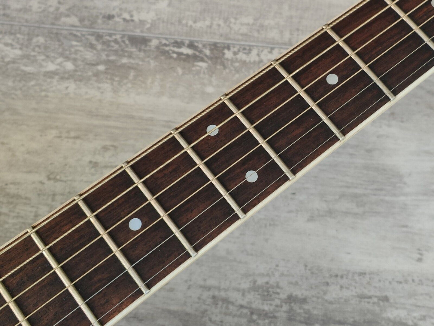 1980's Morris MF-601 Japanese Vintage Acoustic Guitar (Brown Sunburst)