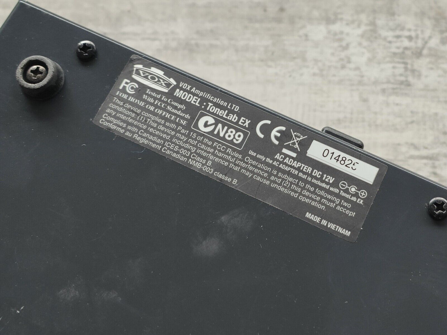 Vox Valvetronix Tonelab EX Multi Effects Pedal